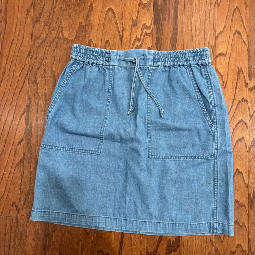 J. Crew Factory Denim Skirt